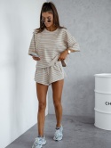 Dres Emma Stripes Chocolate