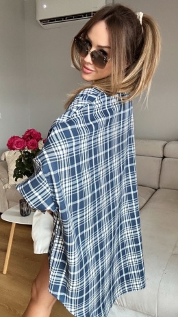 Koszula Krata Blue