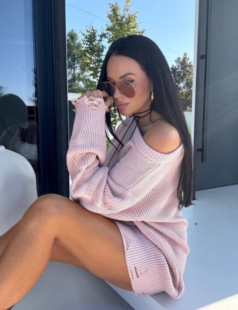 Sweter Long Puder Sweter Long Puder