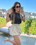 Szorty Gaia Beige