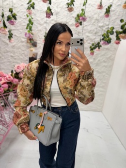 Bomber Rosalia beige