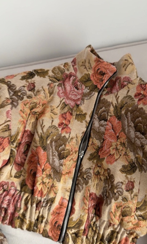 Bomber Rosalia beige