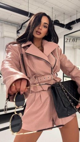 Ramoneska z paskiem puder