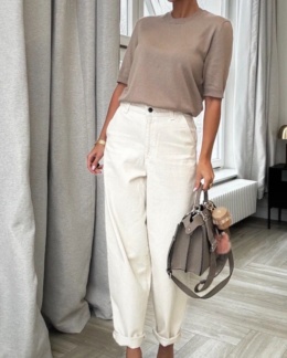 Spodnie Mom Fit Banana