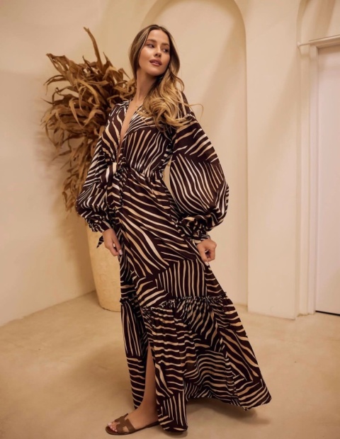 Sukienko- narzutka wakacyjna Imani