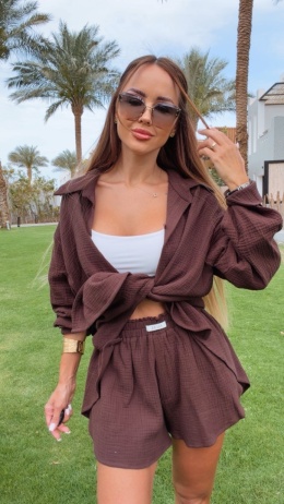 Szorty Sesi muślin Chocolate