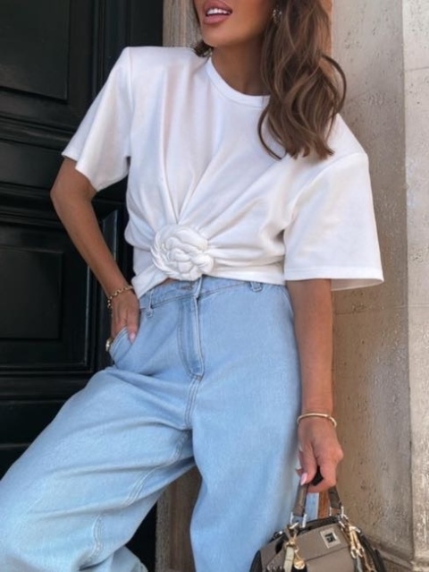 T-shirt Jenny cream