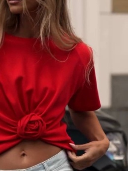 T-shirt Jenny czerwień